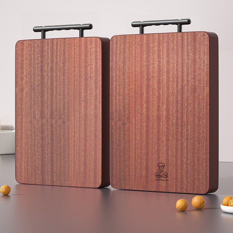 【厨总管】双面乌檀木切菜板案板切肉切水果大号加厚板子厨具刀板