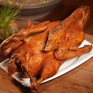 鹅九娘正宗岚谷熏鹅福建特产特色美食鹅肉熏味熟食大鹅