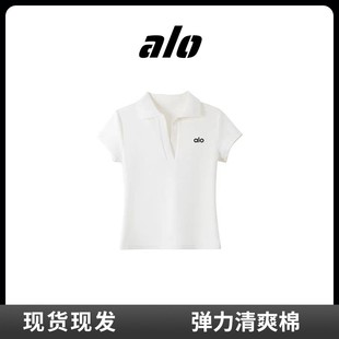 现货 极简风polo衫 运费险 翻领打底上衣T 短袖 收腰显瘦减龄修身