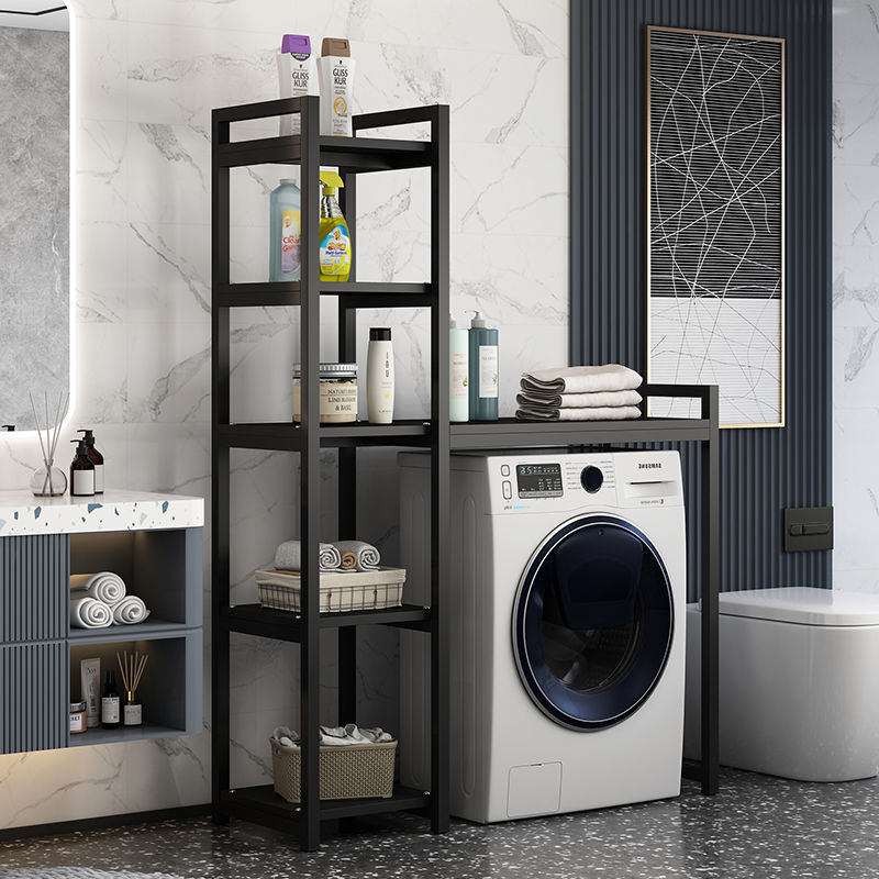 滚筒洗衣机置物架阳台落地架浴室收纳架洗衣机底座架子客厅多层架