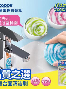 CONDOR浴室水池刷洗手台刷子卫生间浴缸刷台面洗手盆洗漱台清洁球