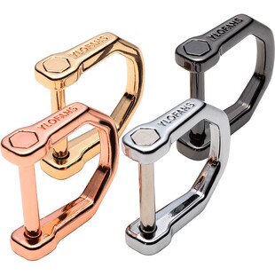 车钥匙马蹄扣 汽车钥匙扣男女款D型扣马蹬扣马镫扣钥匙圈钥匙环链