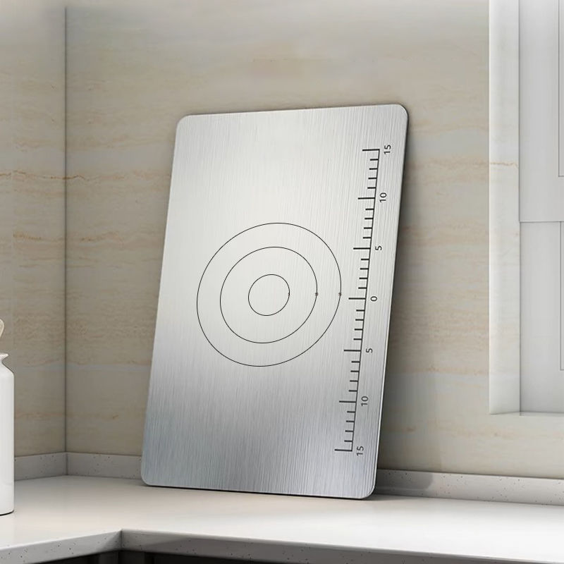 316不锈钢不粘揉面垫面板厨房家用案板揉面擀面板烘焙和面板菜板