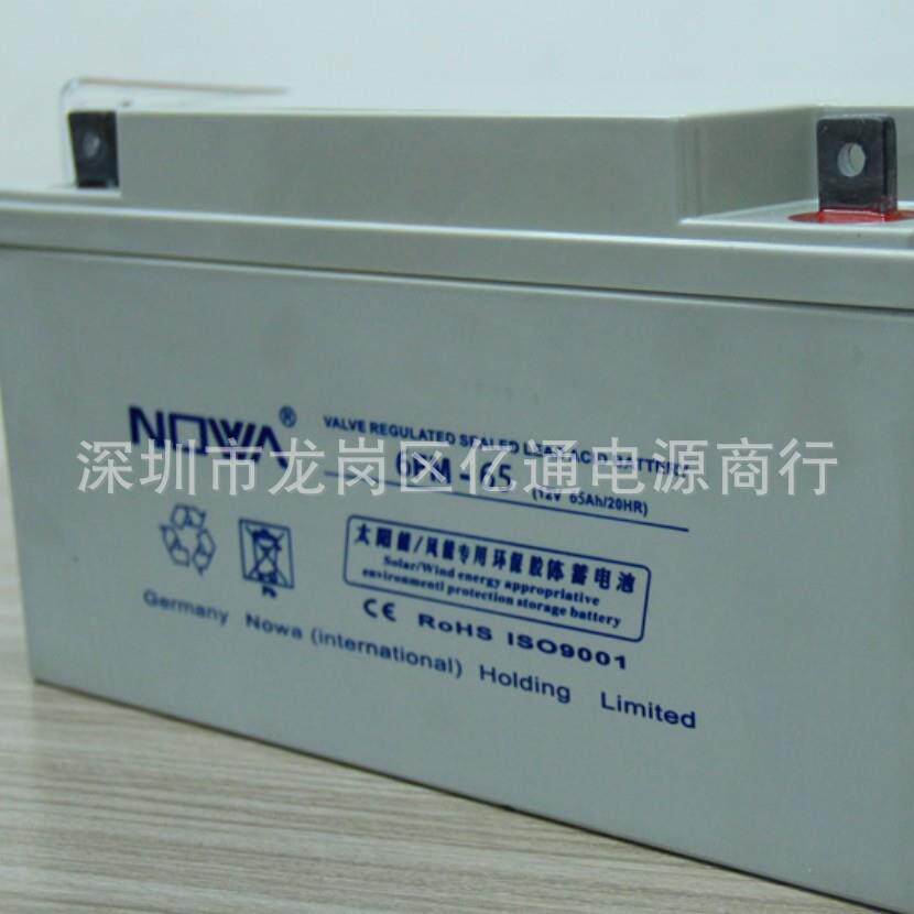 诺华NOWA蓄电池6FM-10012V100AH/20HR太阳能/风能胶体电池