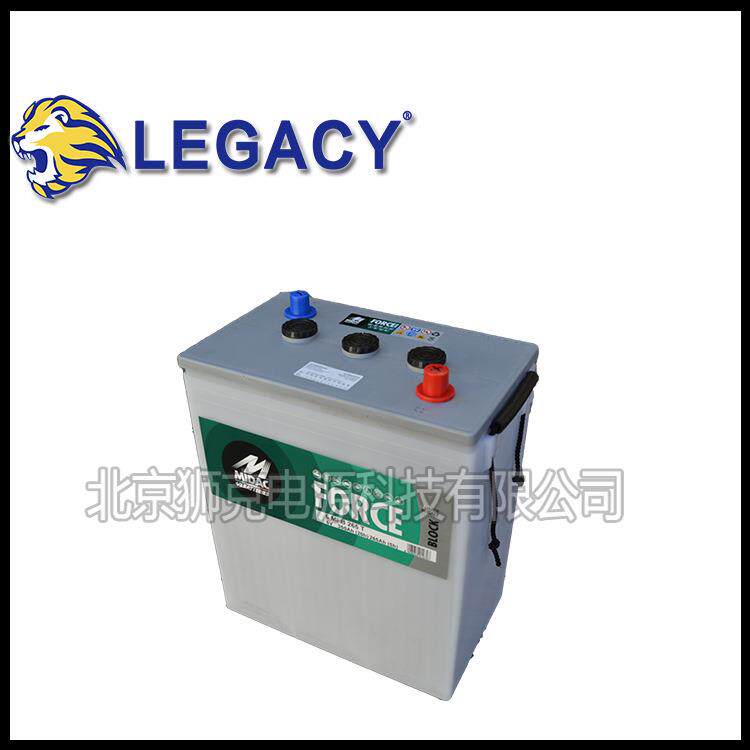 意大利MIDAC蓄电池6MFB320T牵引升降机登高车6V425AH高空作业台