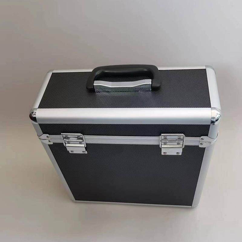 高档铝合金手提工具箱家用五金收纳仪器仪表文件工具展示箱可定