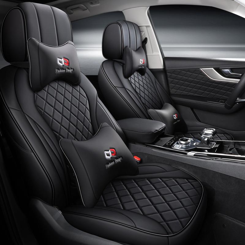 2023款2.0T四驱旗享Pro版红旗HS5专车专用汽车座套全包皮革座垫