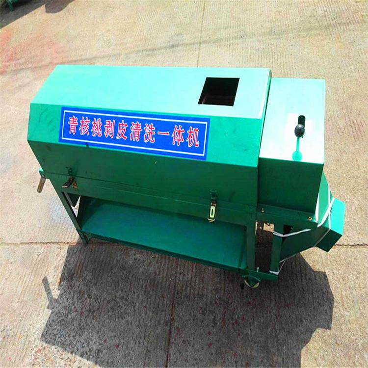 青核桃去皮机大型青皮核桃剥皮清洗机山核桃脱皮机商用鲜核桃扒皮