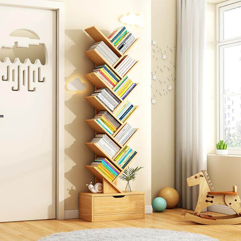 书架落地家用多层放书本架儿童绘本架阅读区简易简约图书馆置物架,家装灯饰光源,其它灯具灯饰,淘宝优惠券,粉丝福利购,淘宝优惠卷