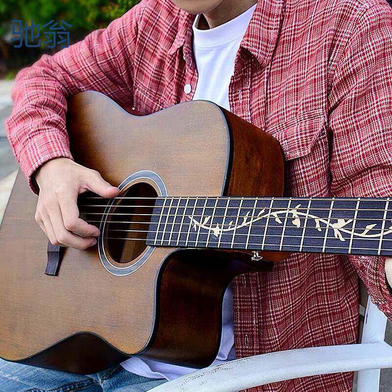 znM网红民谣吉他初学者38新手中小学生入门包教会41寸学生成人吉