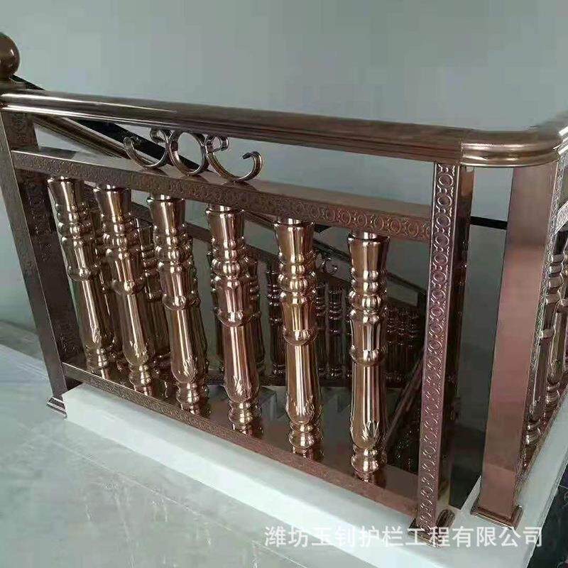 阳台不锈钢护栏学校庭院别墅小区不锈钢栏杆楼梯扶手规格齐全