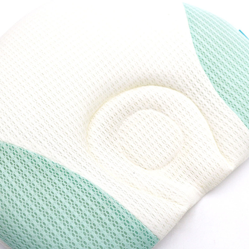 婴幼儿定型枕透气排湿枕防螨抑菌新生儿防偏头软管枕头四季通用