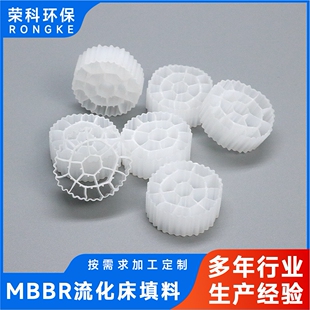 MBBR流化床填料生物载体高比表面积脱氮除碳污水处理滤材供应