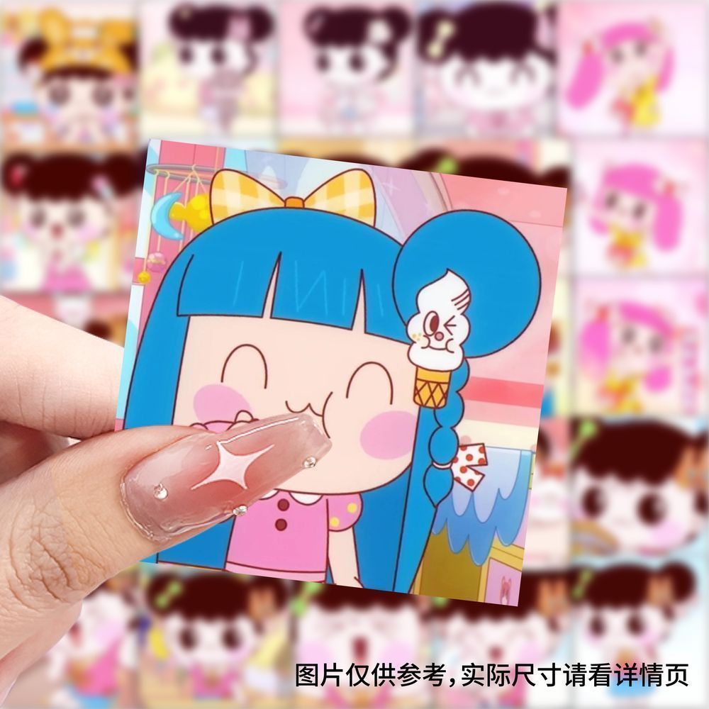 爆款潘及的秘密日记头像贴纸可爱头像装饰手机水杯行李箱防水贴画