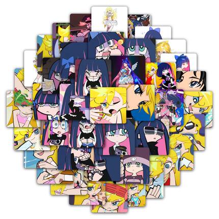 118张吊带小天使表情包贴纸可爱个性桌面笔记本电脑手机装饰防水