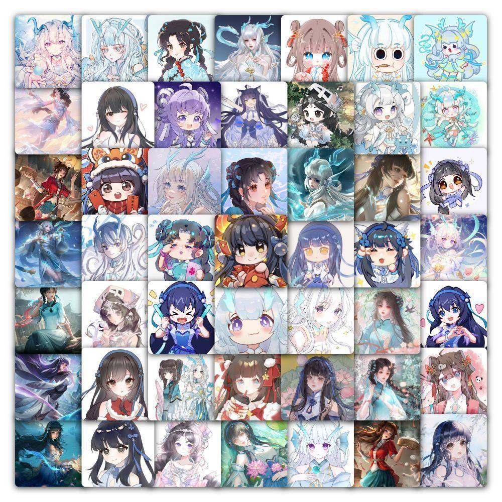 118张西施王者贴纸荣耀高颜值周边创意人物装饰手账手机防水贴画,文具电教/文化用品/商务用品,贴纸/立体贴纸,淘宝优惠券,粉丝福利购,淘宝优惠卷