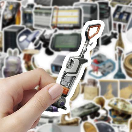 三角洲行动物品贴纸游戏周边创意贴画diy手机壳电脑笔记本装饰画