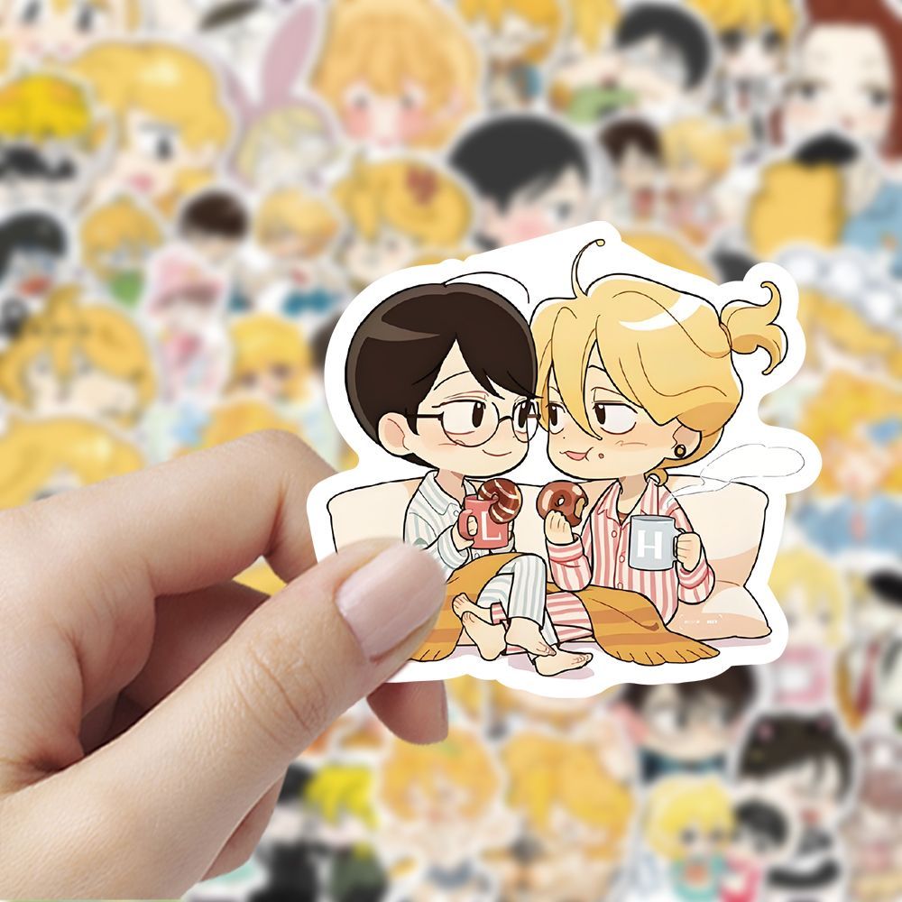 180张同级生Q版草壁和佐条贴纸卡通动漫二次元贴画手机手账贴纸