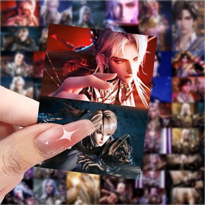 爆款伊莱克斯壁纸贴纸二次元卡通创意贴纸装饰手机水杯行李箱贴画