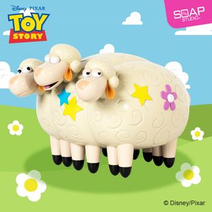 SOAP STUDIO 玩总牧羊女的三头羊手办磁吸摆件桌面生日礼物现货