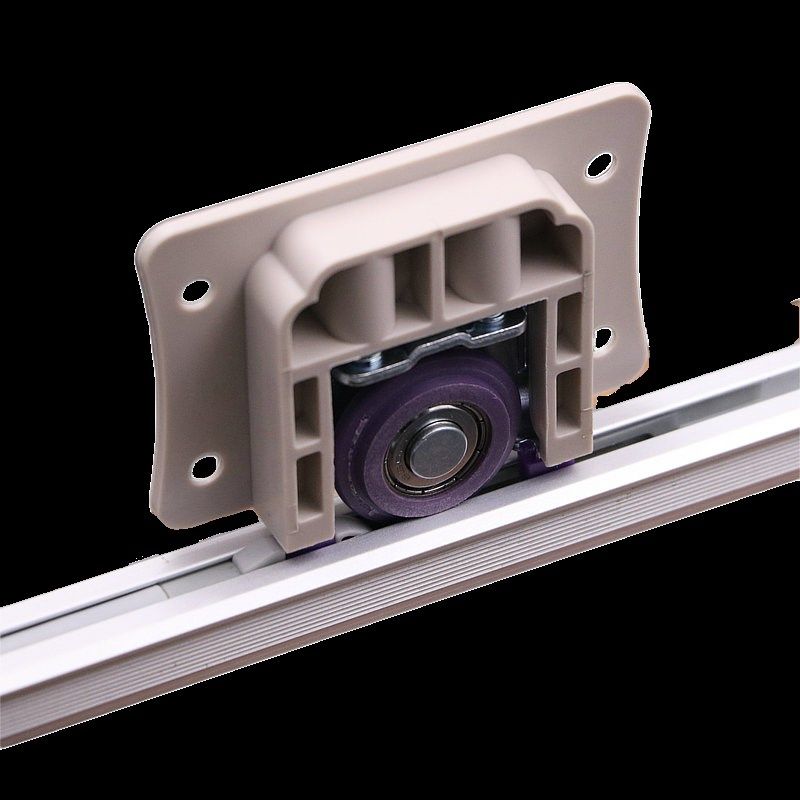 家具衣柜实木移门滑轮吊滑吊柜轨道壁柜移门滑轮轨道带阻尼缓冲轮,基础建材,吊滑,淘宝优惠券,粉丝福利购,淘宝优惠卷