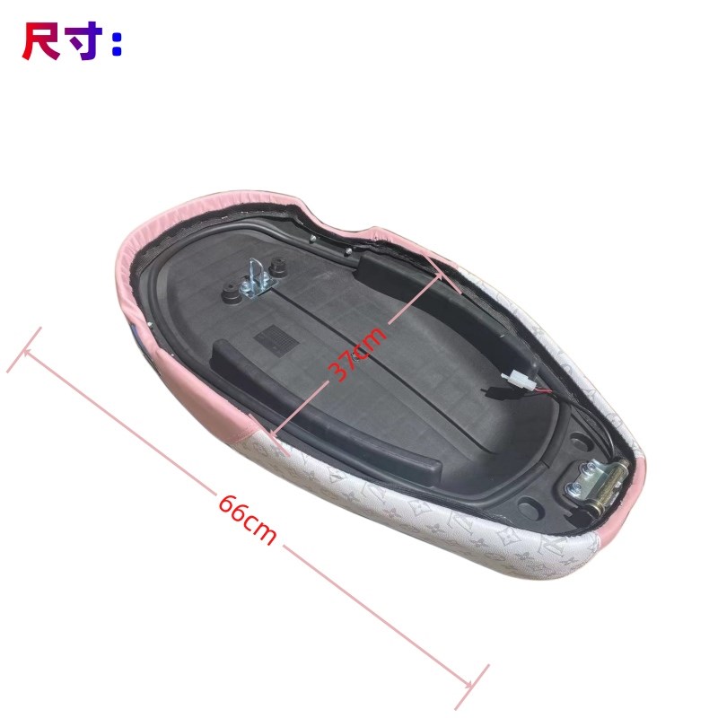 电动车9号E系列加厚增高舒适座垫9号高弹防水坐垫9号改装N系列垫