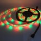 饰 led灯带3528贴片12V七彩RGB遥控变色流水跑马跳闪KTV酒吧装 包邮