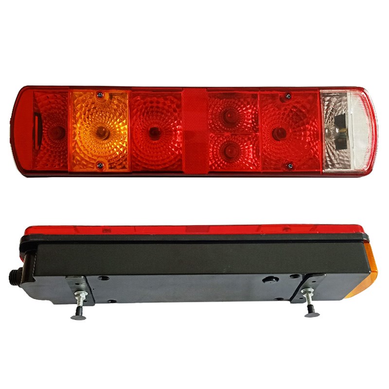 适用于上汽红岩杰狮金刚C500M500后尾灯总成led刹车转向防追尾灯