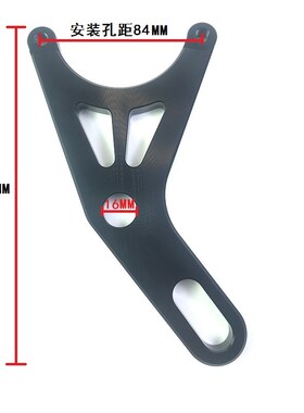 小螃蟹转接码电摩通用220Y型连接码电动车后平叉直上小对二卡钳直