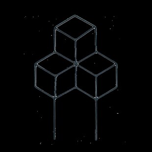 铁艺方格子花架阳台庭院花园装饰小屏风爬藤花架