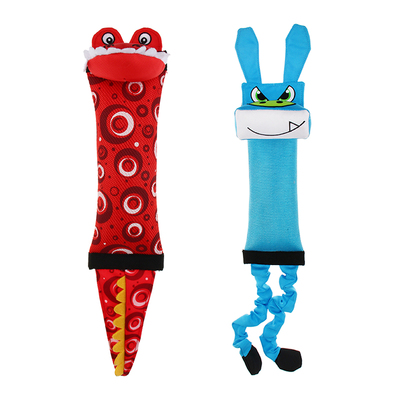 QZee贵为泳池狗狗玩具游泳耐咬户外发声宠物互动拔河毛绒拉扯熊