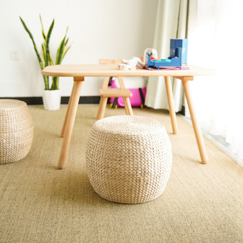 草编圆垫子蒲团坐垫加厚地上地墩榻榻米坐墩地板凳子客厅茶几家用,居家布艺,蒲团,淘宝优惠券,粉丝福利购,淘宝优惠卷