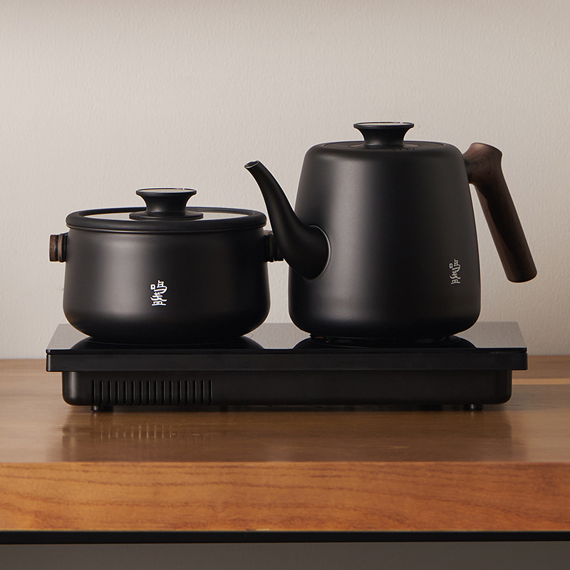 鸣盏泡茶专用烧水壶全自动上水保温一体茶台茶桌嵌入式恒温茶艺壶