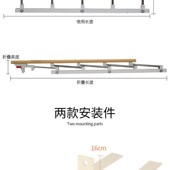 可折叠老人防摔掉床边护栏扶手起身器免安装 床边挡板儿童围栏通用
