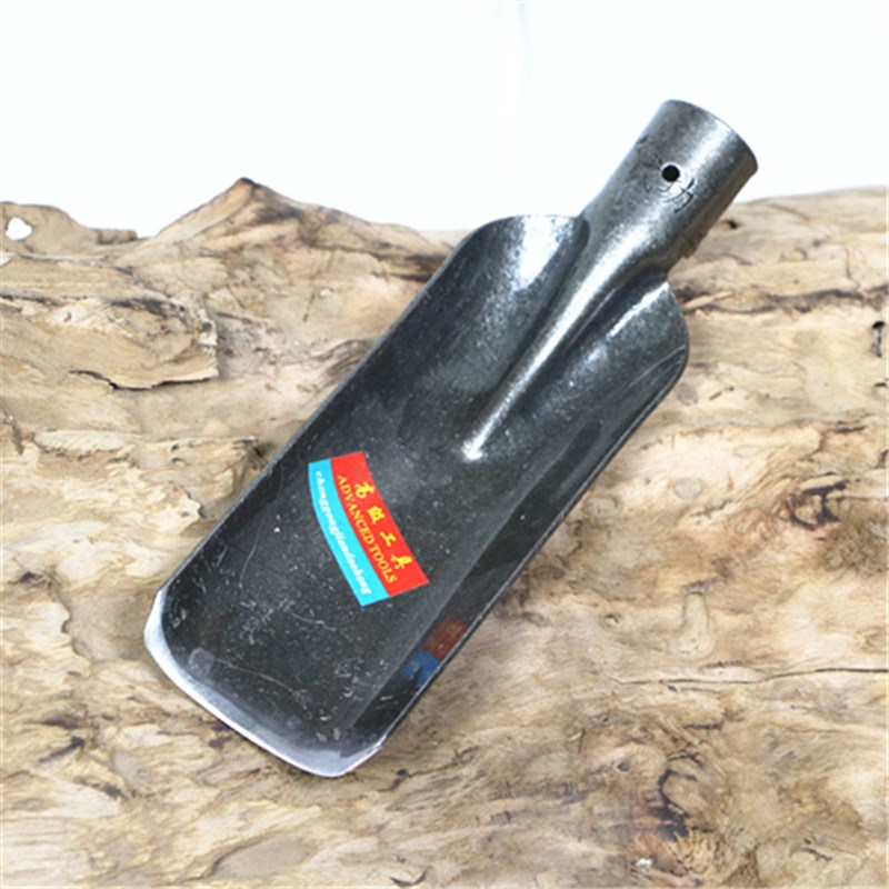 洞锹铲子一体成形挖电线杆工具半圆挖洞铲圆锹洛阳铲取土器打洞铲