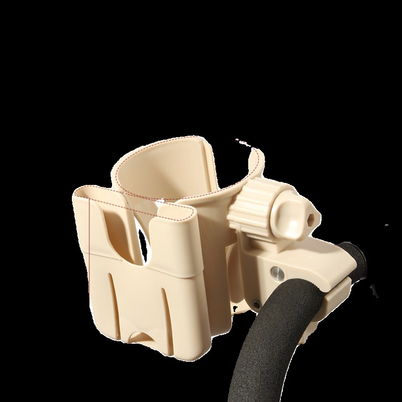 婴儿手推车手机支架奶瓶水杯架遛娃神器小虎子丸丫普洛可通用配件