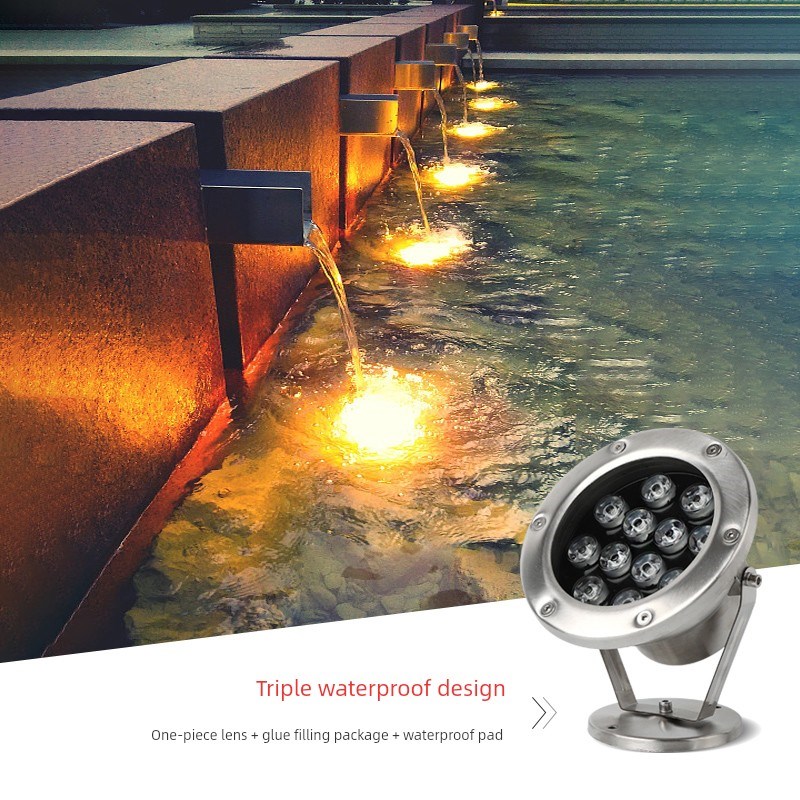采购产品Led水下灯,池灯,水下灯,喷泉灯,水下聚光灯,彩色3W 6W 9W