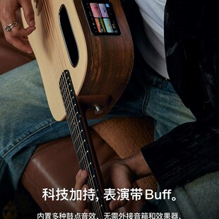 拿火吉他LAVA ME 4面单板智能民谣吉他初学者男女生电箱乐器旅行