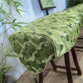 古筝罩兰花鹤古筝盖布 包邮 古筝罩古筝防尘布中式 古风锦缎163通用