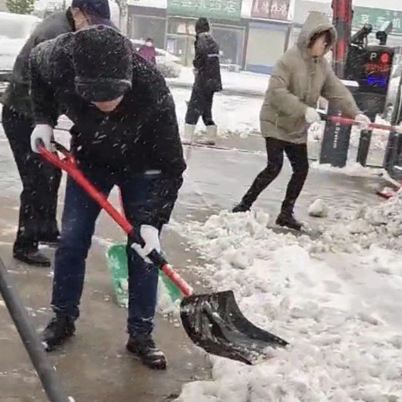 塑料铲加厚耐磨塑料雪铲粮食破冰铲冰锤收稻谷茶叶锹特大号铲雪锹