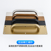 不锈钢大门拉手门把手木门明装 把手消防门防火门把手推拉板手柄