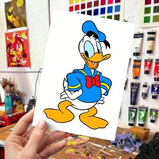 入门低龄初级儿童画临摹卡片马克笔动漫卡通幼儿园简单学画画素材