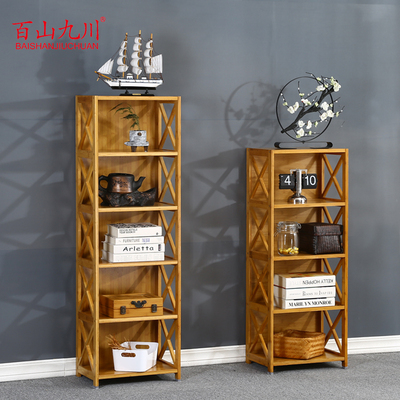 百山九川书柜自由组合柜卧室柜子书橱简易书架经济型家用储物收纳