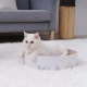 圆盘猫抓板磨爪器大瓦楞纸磨爪猫窝一体抓盒耐磨猫玩具猫咪用品