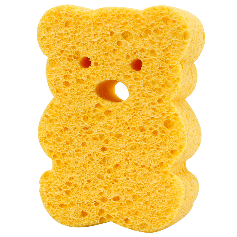 宝宝洗澡海绵搓澡神器婴儿童新生儿沐浴棉软搓灰泥可爱卡通搓澡巾