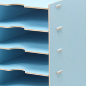 多层文件架木质办公用品资料架桌面A5纸票据整理收纳架框