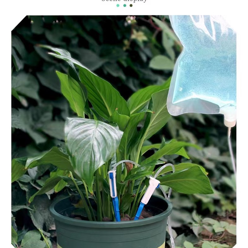 新款自动浇花器滴水袋绿植定时浇水器滴灌出差渗水器家用自动滴水