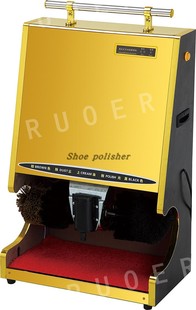 擦鞋机器自动家用全自动感应擦鞋机公用酒店大堂电动钛金刷鞋机器