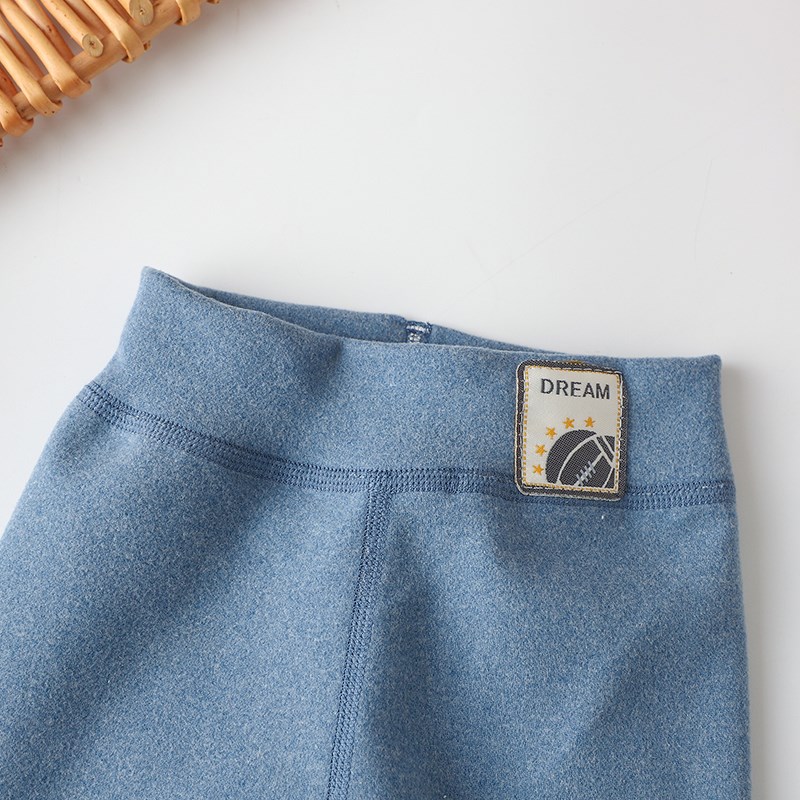 男女童棉裤内穿打底裤婴幼儿童德绒保暖裤子秋冬加厚秋裤睡裤冬季