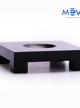 mova地球仪实木底座水晶球底座工艺品托架 亚克力摆件支架 刻字